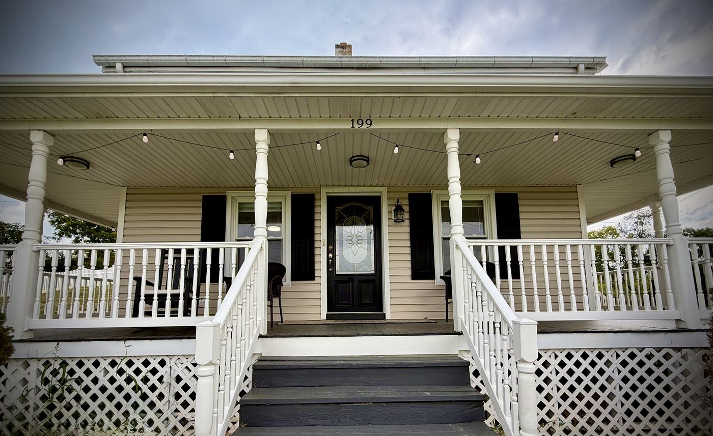 Front porch steps